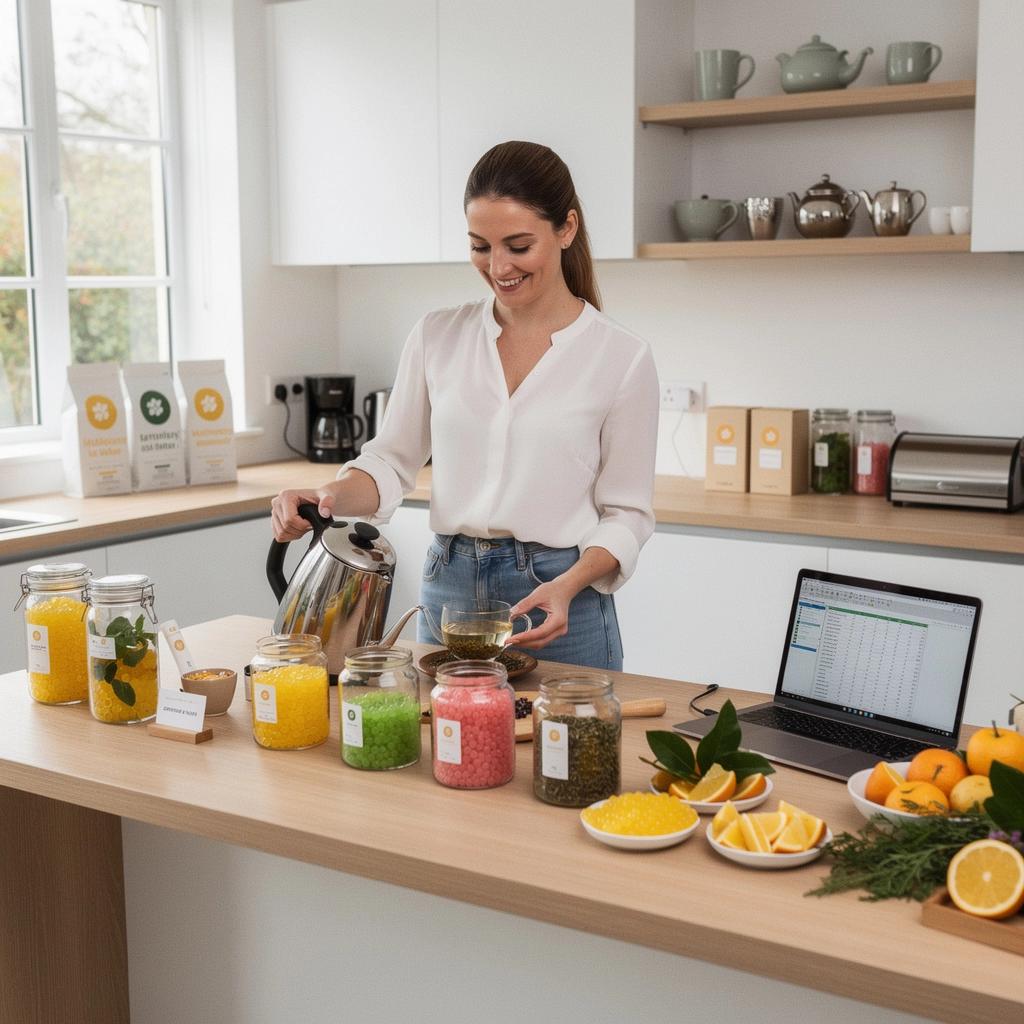 Vaizdas, kuriame matomi švieži finger lime vaisiai ant medinės lentelės.
